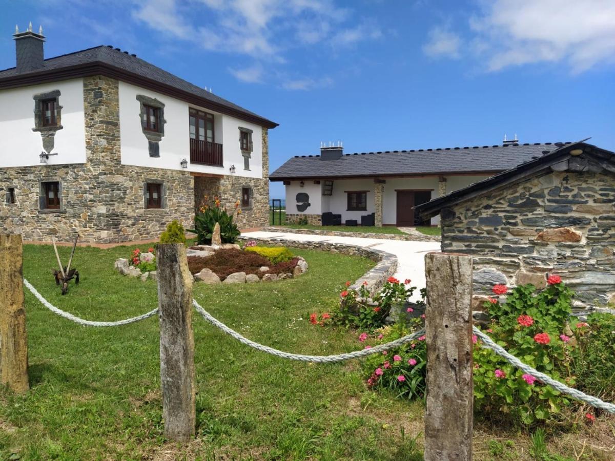 La Casa Vieja De Caneo - Apartamentos Rurales 3 Llaves Luarca Exterior foto